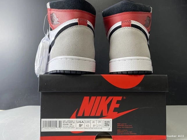 Affordable Light Smoke 1041 555088- Jordan1 Retro 498 Grey 0529